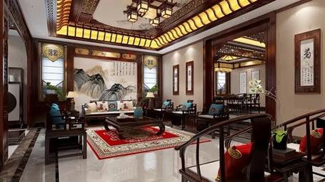 古典中式客厅,传承文化，尽显雅韵 古典中式客厅,传承文化，尽显雅韵 MI家设计百科
